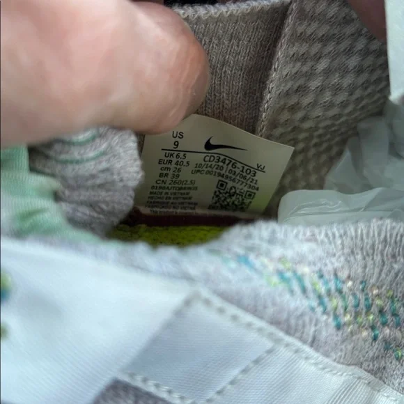 Nike hippie 04 multi color sneakers size 9 - Picture 9 of 11